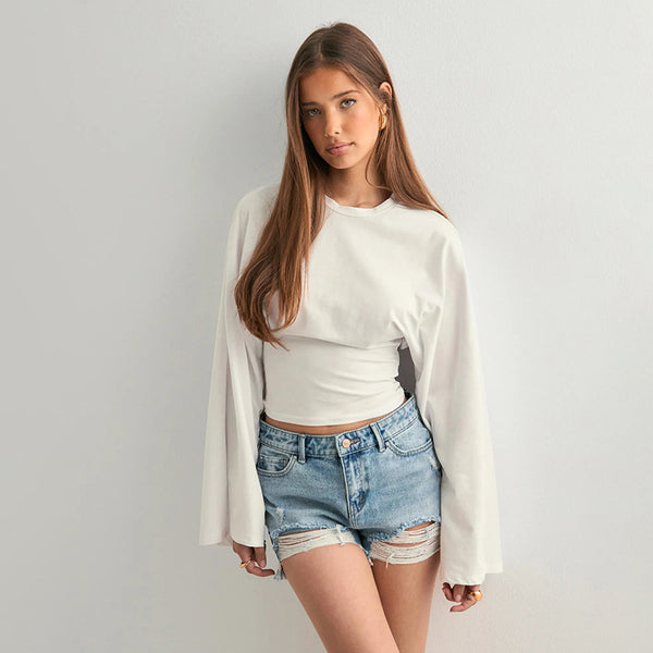 Loose Long Sleeved Top