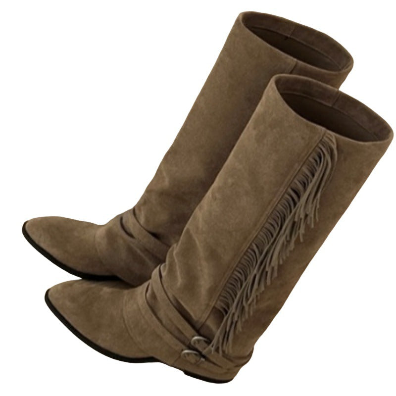 Fringe Boots